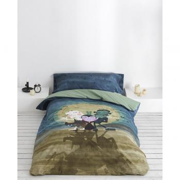 Juego de funda nórdica Draky Multicolor Cama de 90 2 Piezas