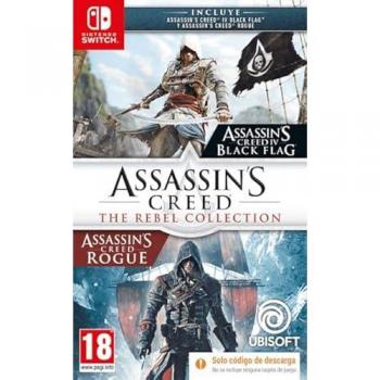 Colección Rebelde de Assassin's Creed (DLC) - Código de Descarga para Nintendo Switch en Español, Precintado