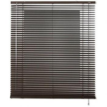 Estores Basic Venetian Techno Persiana Veneciana, Metal, Moka, 4x120x160 cm