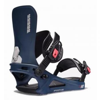 K2 Program Deep Blue Sage Kotsenburg M - Fijaciones de Snowboard para hombre, talla M, color azul