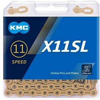 KMC Unisex's X11sl Chain, Ti-Ni Gold, 118 Link