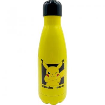 Botella Acero Inoxidable Pikachu Pokemon 500ml
