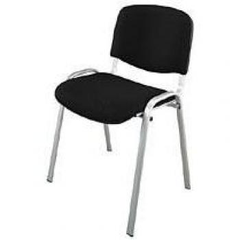 Silla de oficina conferencia clásica patas aluminio