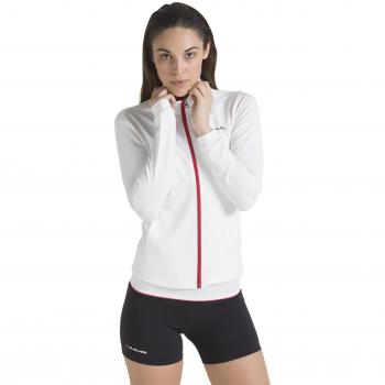 Duruss 0000000142 Chaqueta con Cremallera, Mujer, Blanco, XL