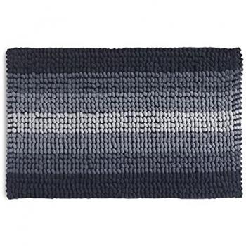 Alfombra de Baño Antideslizante Bubble Azul 50x80 cm