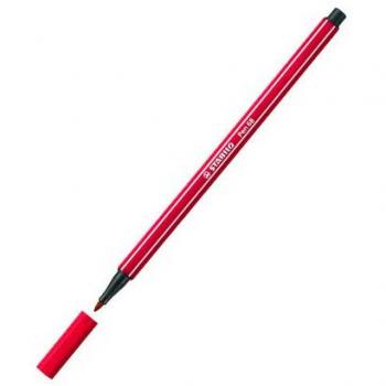 Rotulador stabilo acuarelable pen 68 rojo carmin 1 mm