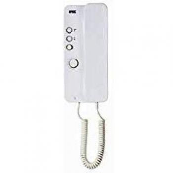 Citófono Urmet Miro 4+N Blanco con Tasto Apriporta y Tasto Suplementario 1150/1