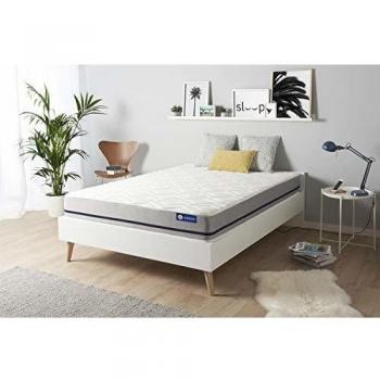 Colchón Matrimonial Actimemo Soft 140x190cm - Espesor 20 cm - Memory Foam - Moderadamente Firme - 3 Zonas de Confort