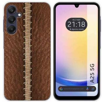 Funda de Silicona para Samsung Galaxy A25 5G con Diseño de Cuero y Dibujos