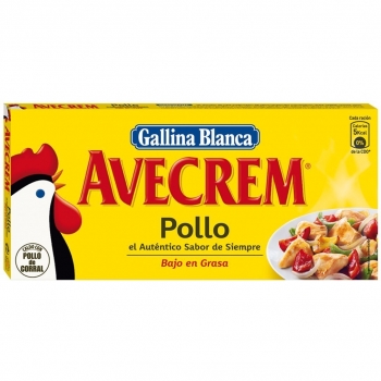 Gallina Blanca Avecrem - Caldo de Pollo en Pastillas, 240g, Paquete de 12 Unidades