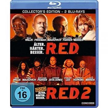 R.E.D. - Älter. Härter. Besser/R.E.D. 2 [Alemania] [Blu-ray]