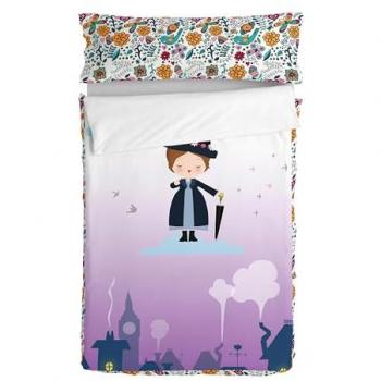 Saco Nórdico Multicolor 100% Algodón Sin Relleno 105 x 200 cm (Cama 105) Happy Friday Mr Fox Nanny