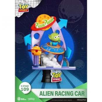 Toy Story D-Stage Alien Racing Car Collectible PVC Figurine 15 cm