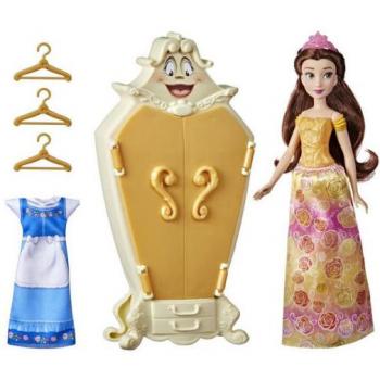 Muñeca Bella con Armario Organizado de Disney Princess