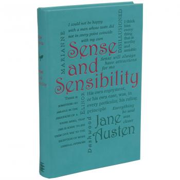 Sense and Sensibility: Illustrated Word Cloud Classics Edition (Paperback)