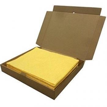 Esp 165XMBYPB-BX35 - 50 x 40 cm químicos almohadillas absorbentes ligeros - amarillo