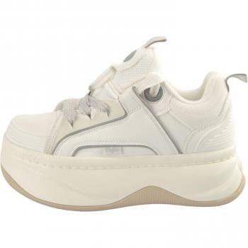 Zapatillas de deporte para mujer Buffalo Orcus Sk8 - Vegan Nappa, color blanco, modelo Orcus Sk8 40, material vegano