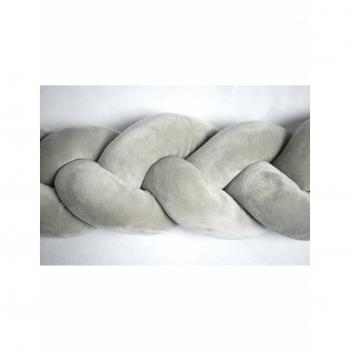 Protector de Cuna Twist Gris 200 cm