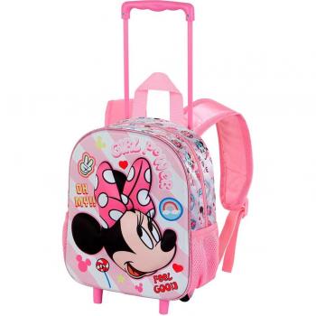 Mochila Trolley 3D Power Minnie Disney Karactermania 31x26x11cm Producto Oficial