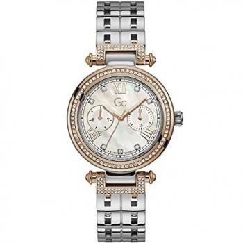 Gc Prime Chic Women's Analog Quartz Watch with Stainless Steel Bracelet Y78003L1MF