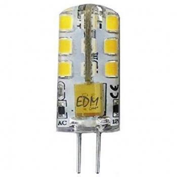 Edm 98913 Bombilla Bi-Pin Silicona Led G4, Luz Calida
