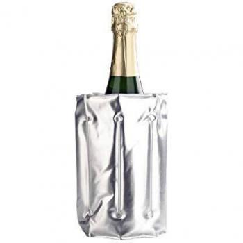 Lacor 62325 - Funda Enfriadora de Botellas en Gel - Color Gris