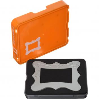 FISKARS Fuse Cartucho-Medium-Materiales Espesos-Marco, Plateado, Frame Design Set