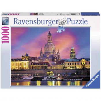Rompecabezas Ravensburger La Iglesia de Dresde, Alemania - 1000 piezas