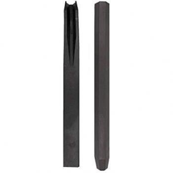 Piquet de PVC reciclado para borduras de jardín, altura 38 cm, set de 10 unidades