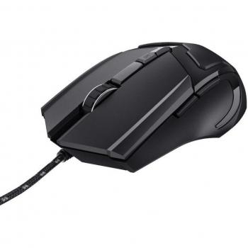 Trust Gaming GXT 105 Izza Ratón Gaming Iluminado, 4800 DPI, 6 Botones, USB, Negro