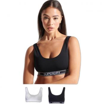 Sujetador Superdry Grace Super de Algodón Orgánico - Pack de 2 Unidades