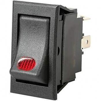 Interruptor con luz 12 V, 20 A
