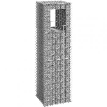 Gabion Basket Post 50x50x180 cm Iron