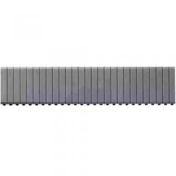 Hager JP002 - Obturador 24 módulos con precortes cada 1/2