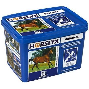 Tarrina de Masilla para Caballos Horslyx Mini 5 Kg Sabor Original Suplemento Nutricional Equino