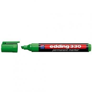 Rotulador Edding 300, trazo ancho: 1-5 mm, verde, 1ud