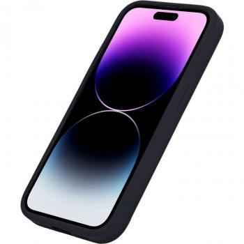 Funda de teléfono móvil eSTUFF ES67120027 para dispositivos de 15,5 cm (6.1) en color negro, fabricada con silicona reciclada al 100%