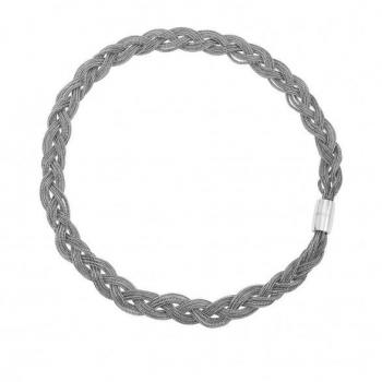 Collar Mujer Breil TJ3380 - Joyería de acero inoxidable, diseño elegante, con detalles en oro rosa y cristales brillantes