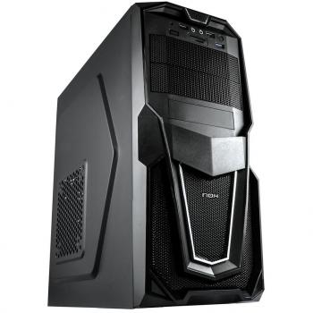 NOX NXRAVEN - Caja de ordenador torre ATX, color negro