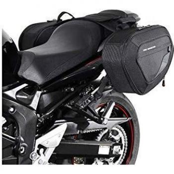SW-MOTECH - Set de alforjas BLAZE Negro/Gris. Yamaha FZ6N / Fazer