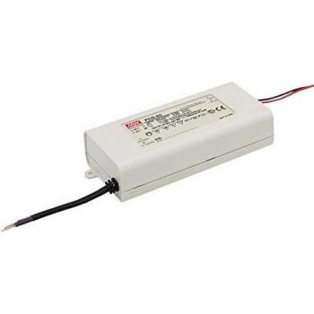 MEAN WELL Driver LED corriente constante PCD-60-700B, IN: 180 → 295 V ac, OUT: 50 → 86V, 700mA, 60.2W, regulable, IP30