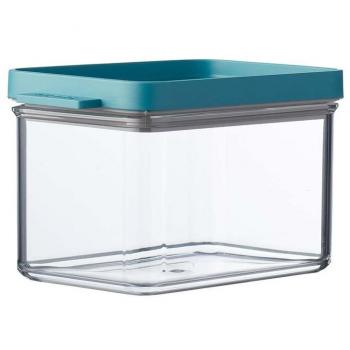 Bote de cocina rectangular Mepal Omnia 700 ml color verde nórdico