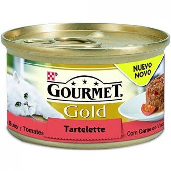 PURINA GOURMET GOLD Tartelette Boeuf et tomates - 90 g
