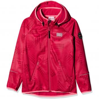 LEGO Wear M\u00e4dchen Siam 202-Softshelljacke, Chaqueta para Niñas, Rojo