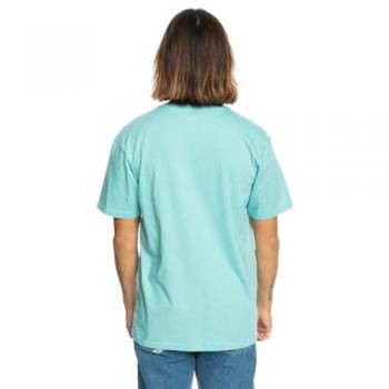 Camiseta Quiksilver Floating Around para Hombre - Color Celeste - Talla XXL