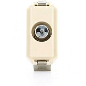 Conector Macho TV Derivado 10dB Blanco Serie 8000 Vimar 08190.01