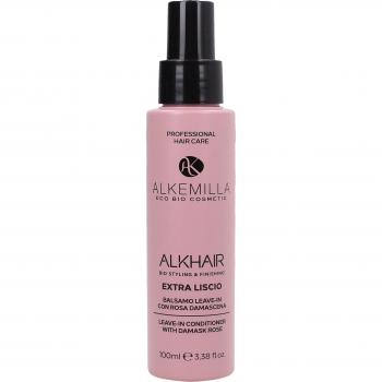 Alkemilla Acondicionador Leave-In Extra Liso, 100 ml - Acondicionador sin enjuague extra suave