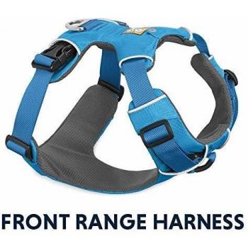 RUFFWEAR - Front Range Harness, Color Pacific Blue, Talla XXS