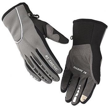 Ri Sheng Guantes, hombre, gris, small