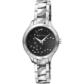 Elixa Reloj de Mujer Analógico con Correa de Acero Inoxidable E119-L483
